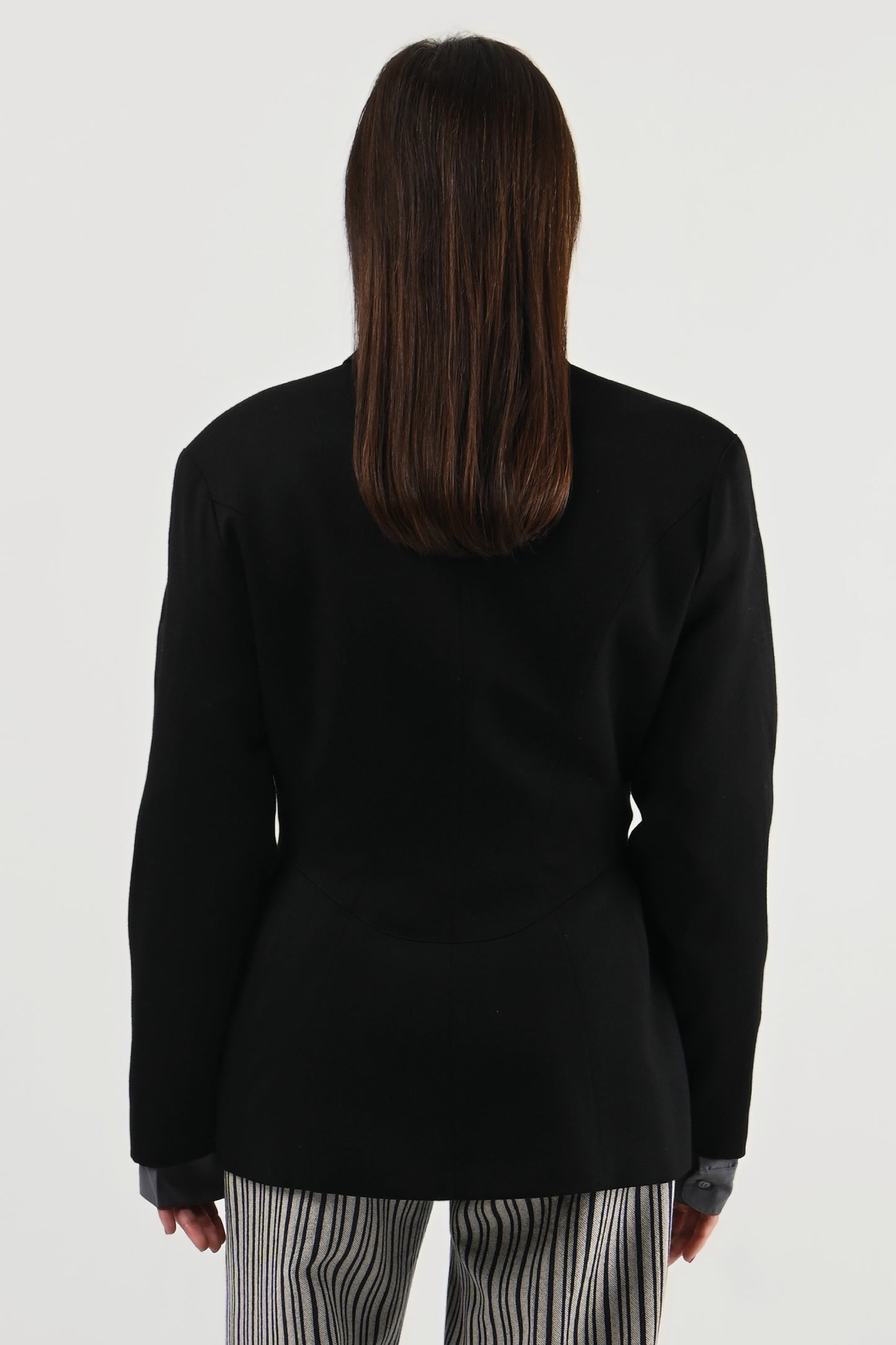 Mugler - Veste à croisillons