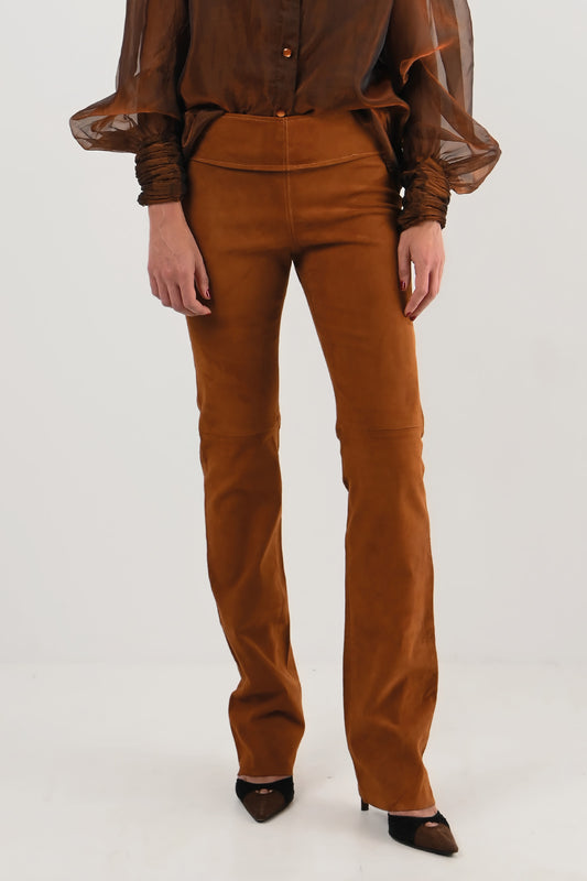 Roberto Cavalli - Pantalon en daim