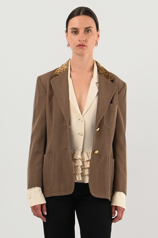 Alberta Ferretti – Veste col léopard