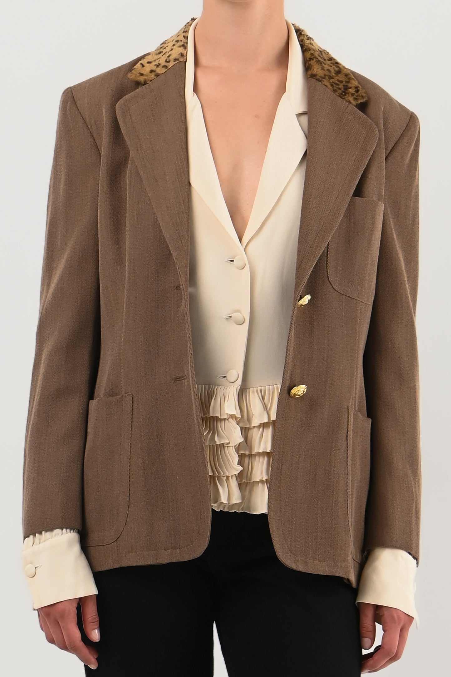Alberta Ferretti – Veste col léopard