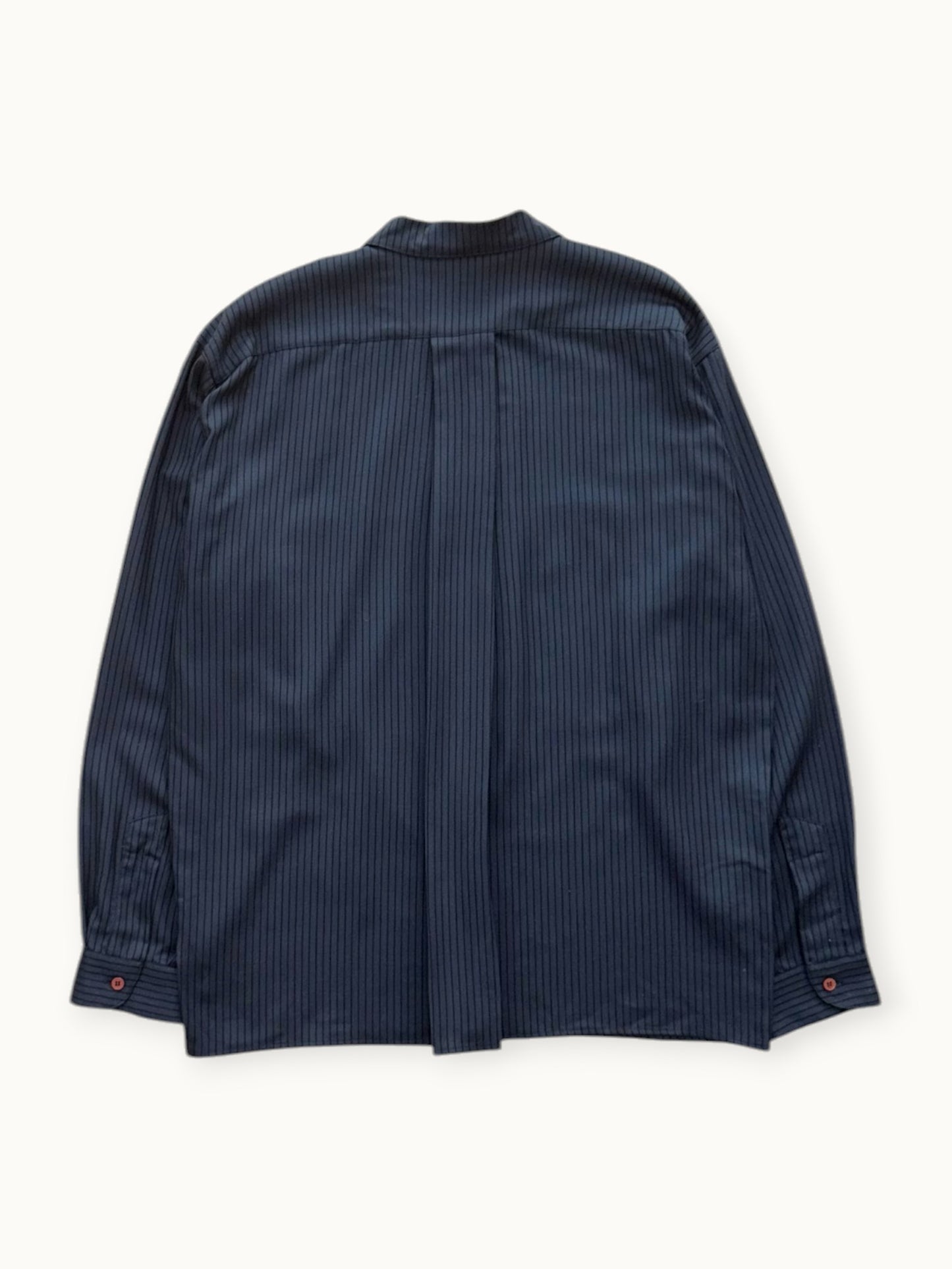 Claude Montana – Chemise en laine rayée