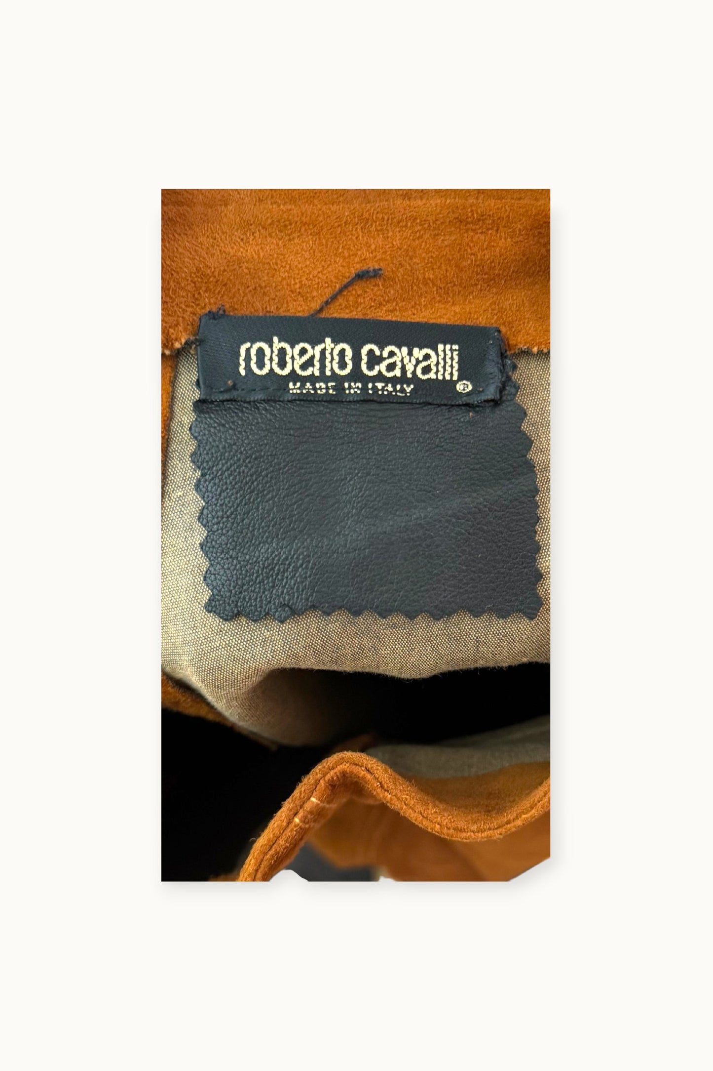 Roberto Cavalli - Pantalon en daim