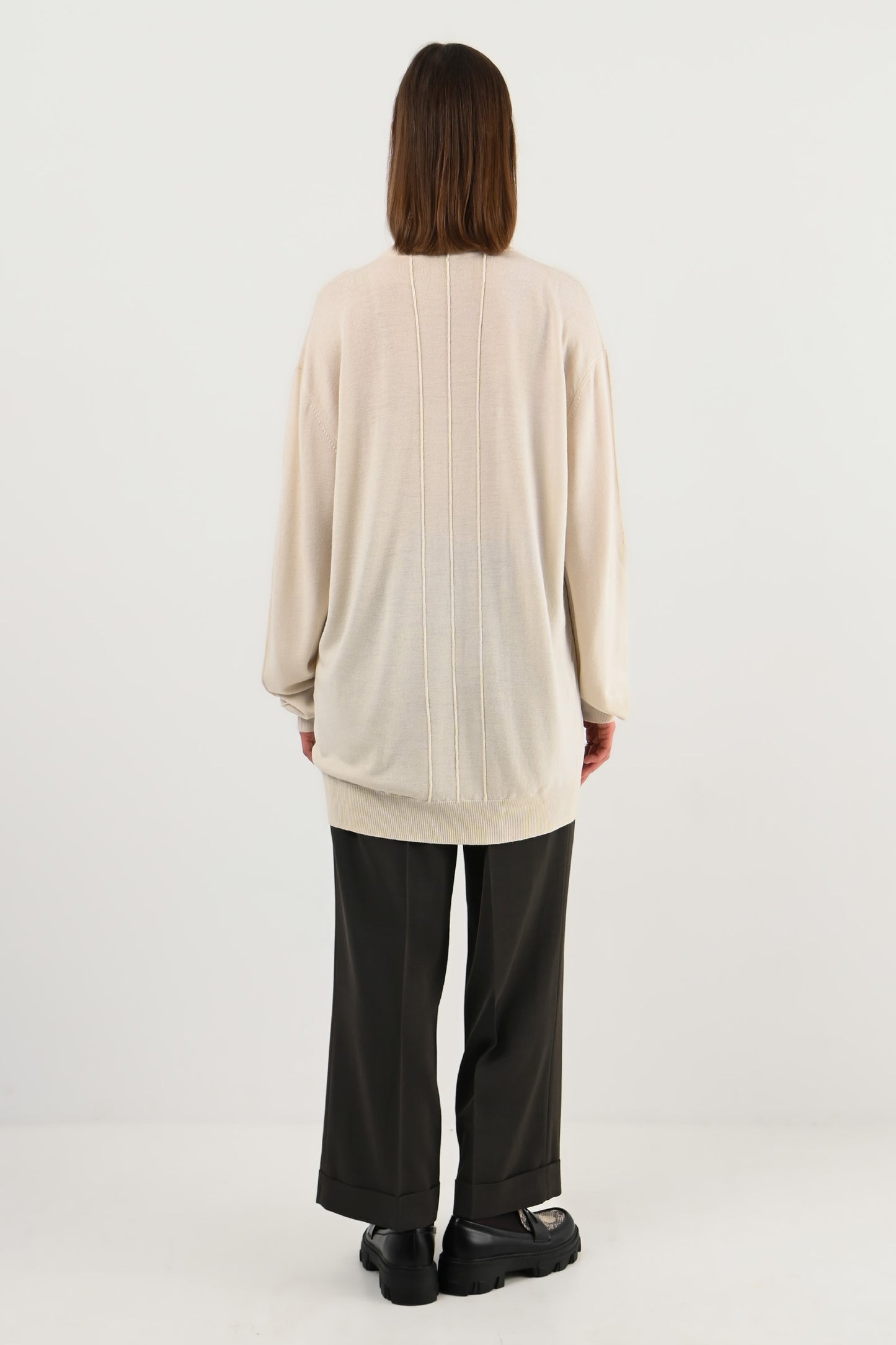 Mugler - Pull col montant en laine