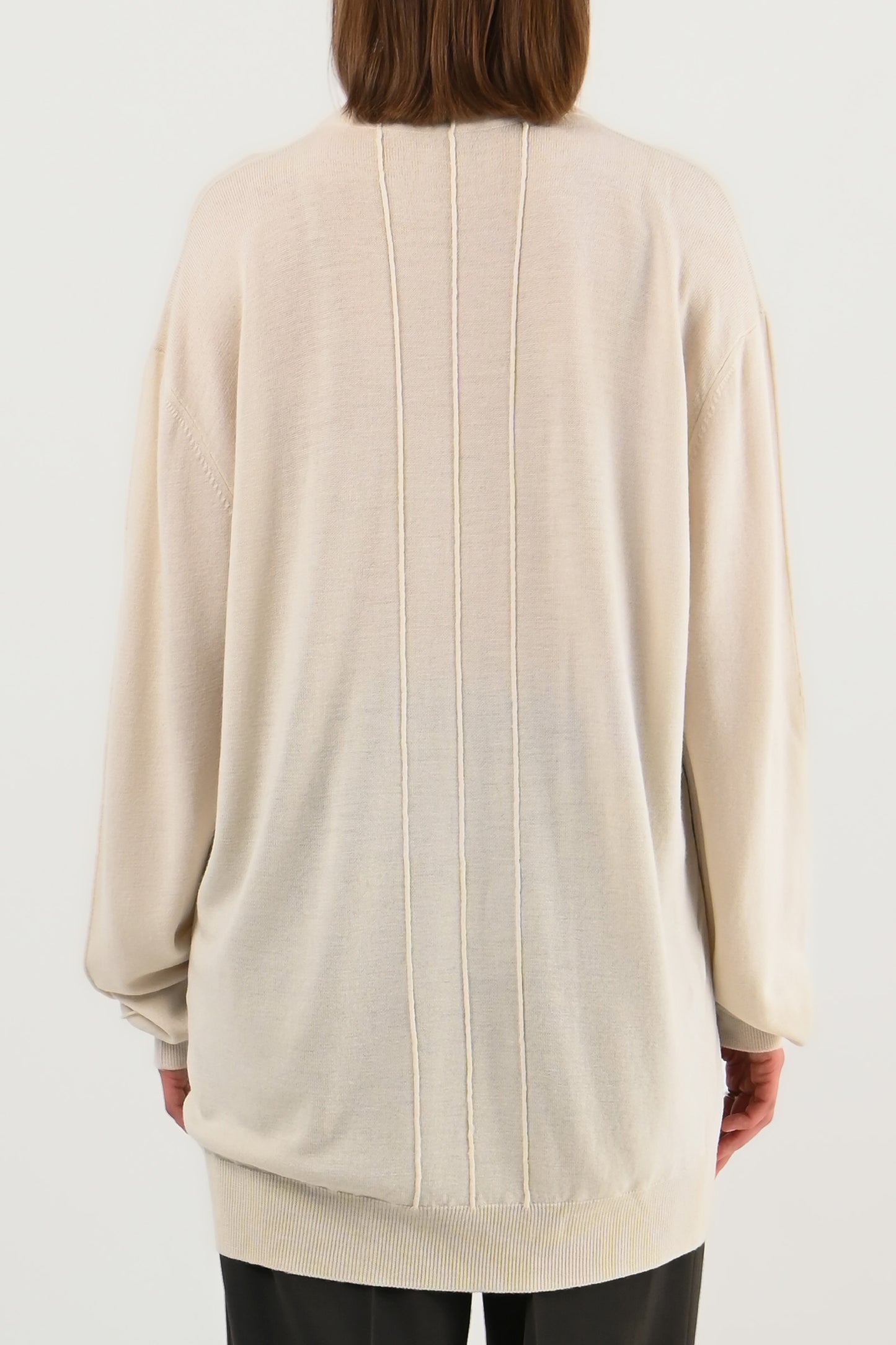 Mugler - Pull col montant en laine