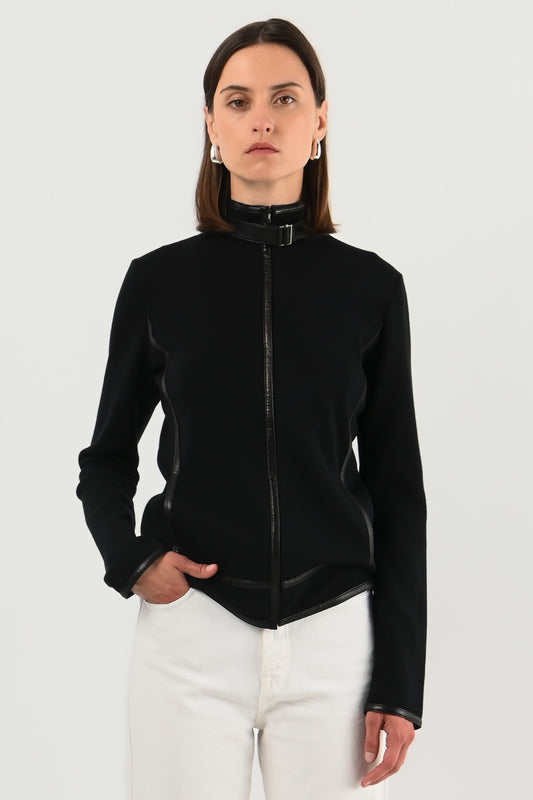 Gucci - Veste noire zippée Tom Ford