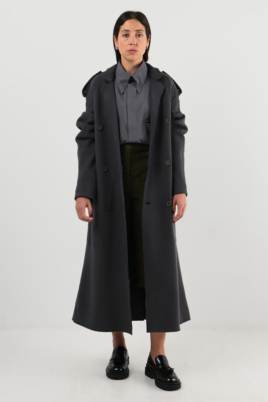 Lanvin – Manteau long croisé