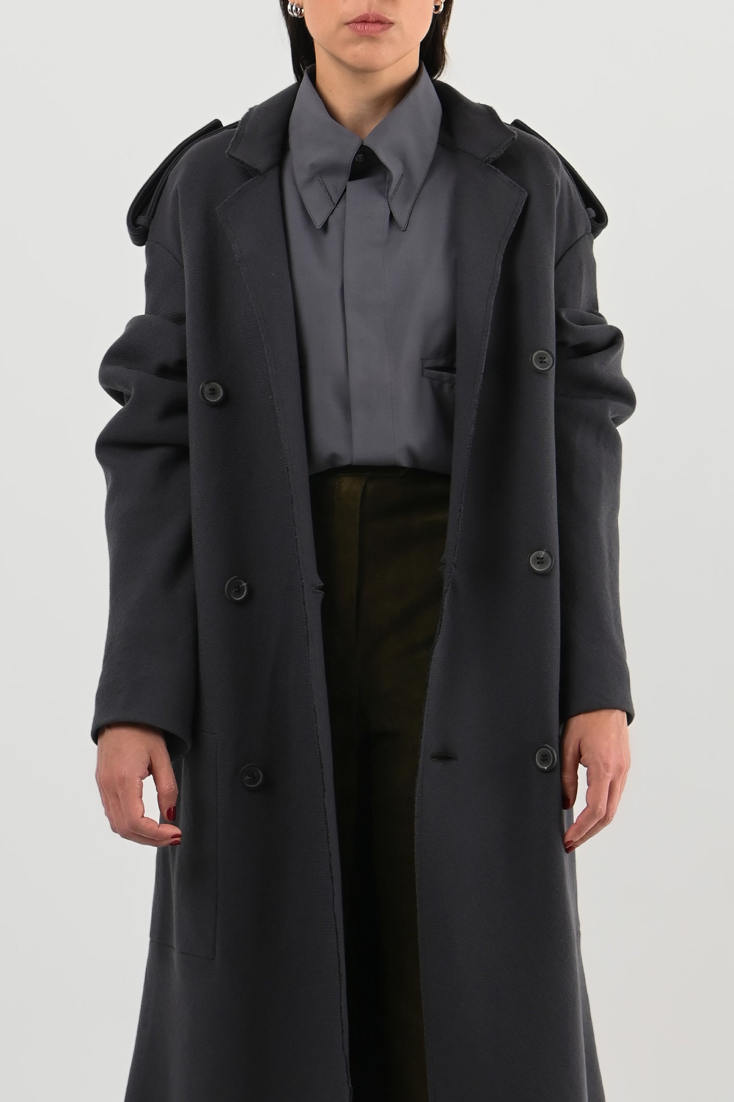 Lanvin – Manteau long croisé