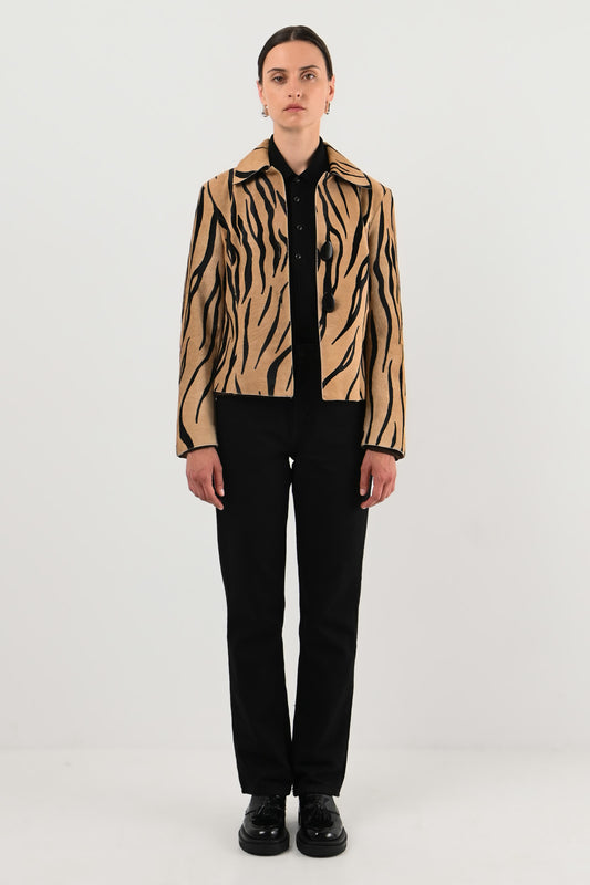 Alberta Ferretti – Veste tigrée