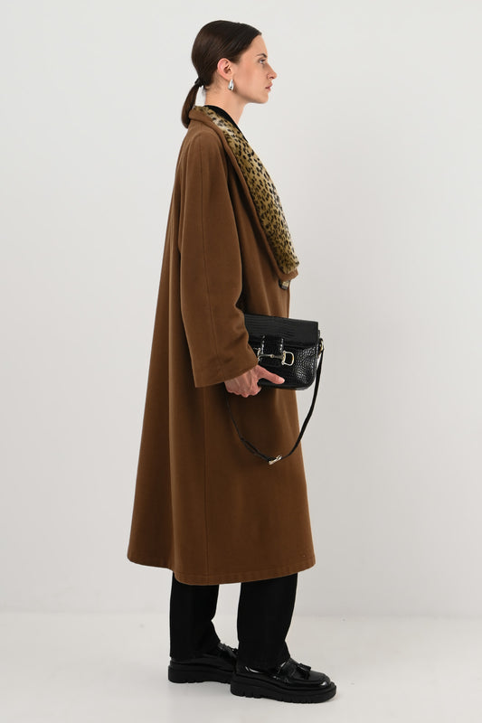 Céline – Sac en crocodile noir