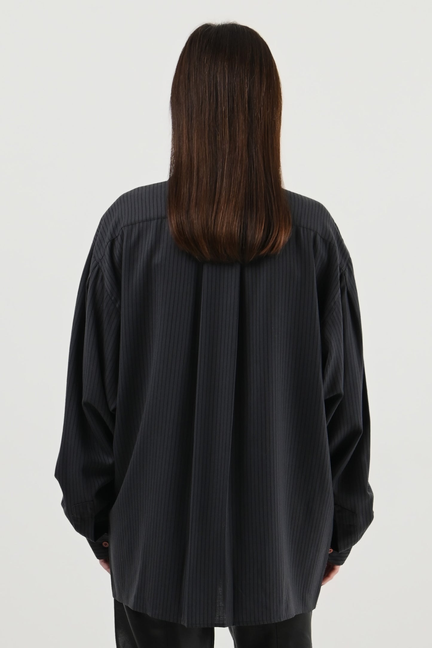 Claude Montana – Chemise en laine rayée