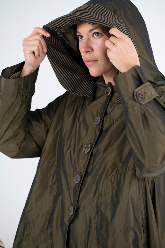 Crea Concept - Manteau imperméable à capuche