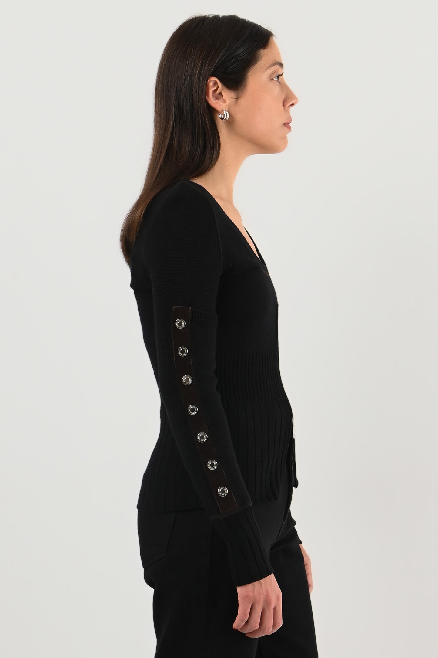 Montana Blu – Pull ajusté et zippé