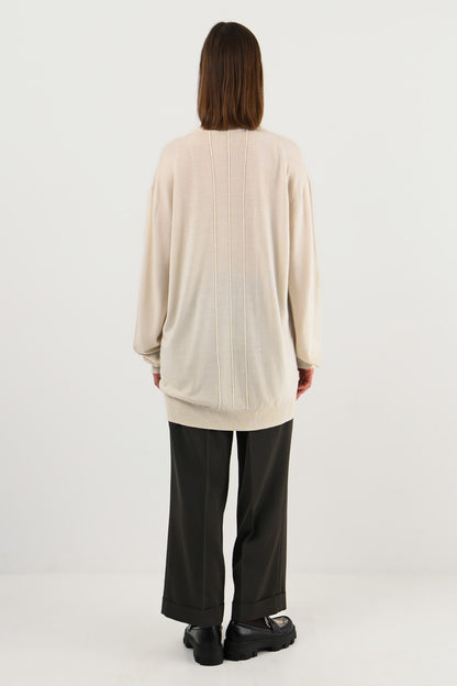 Mugler - Pull col montant en laine