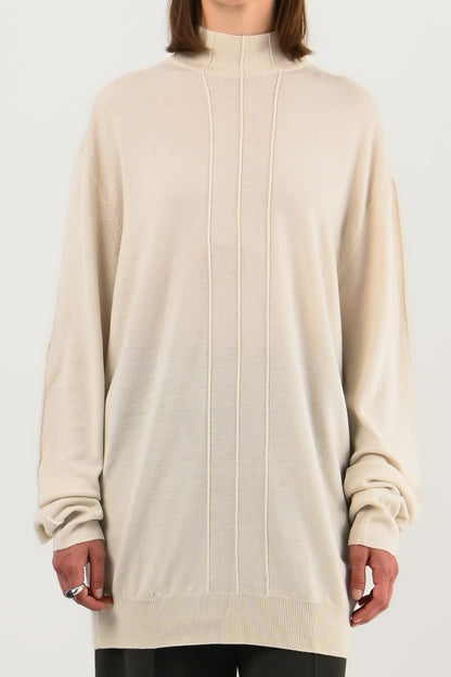 Mugler - Pull col montant en laine