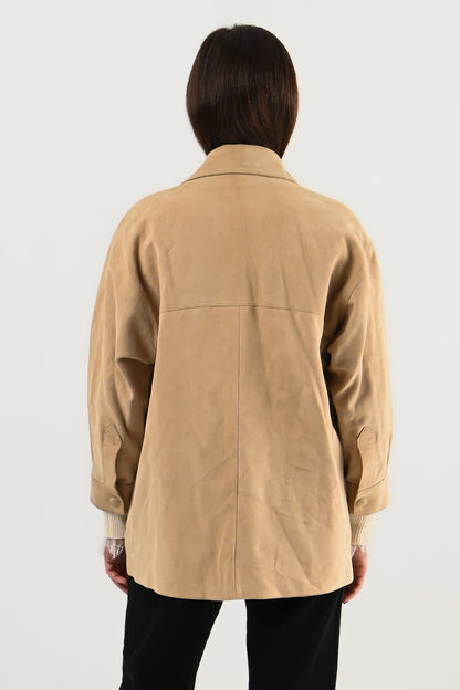 Jean Claude Jitrois – Surchemise en daim